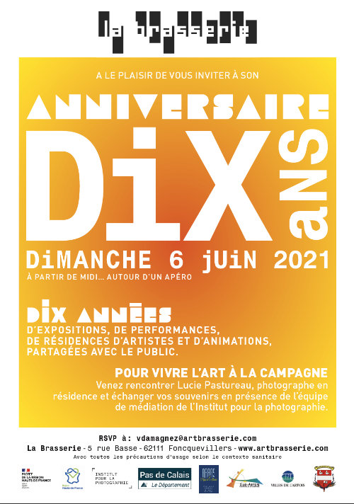 Invitation Anniversaire 10 ans